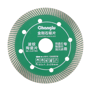 长鹿 金刚石圆锯片(波纹陶瓷) 105X1.2X20mm 105X1.2X20mm