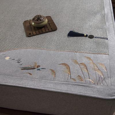 家柏饰(CORATED)藤席1.8m床凉席1.5米三件套1.2折叠单人宿舍学生空调冰丝席子