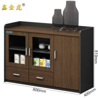 鑫金虎茶水柜现代简约储物柜置物柜S8 800*400*810mm