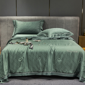 伊伊爱 80S莱赛尔纯色千鸟格系列夏凉被