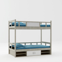 昇恒轩 高低床 上下床 宿舍职工上下铺 2100*1000*1850mm 个