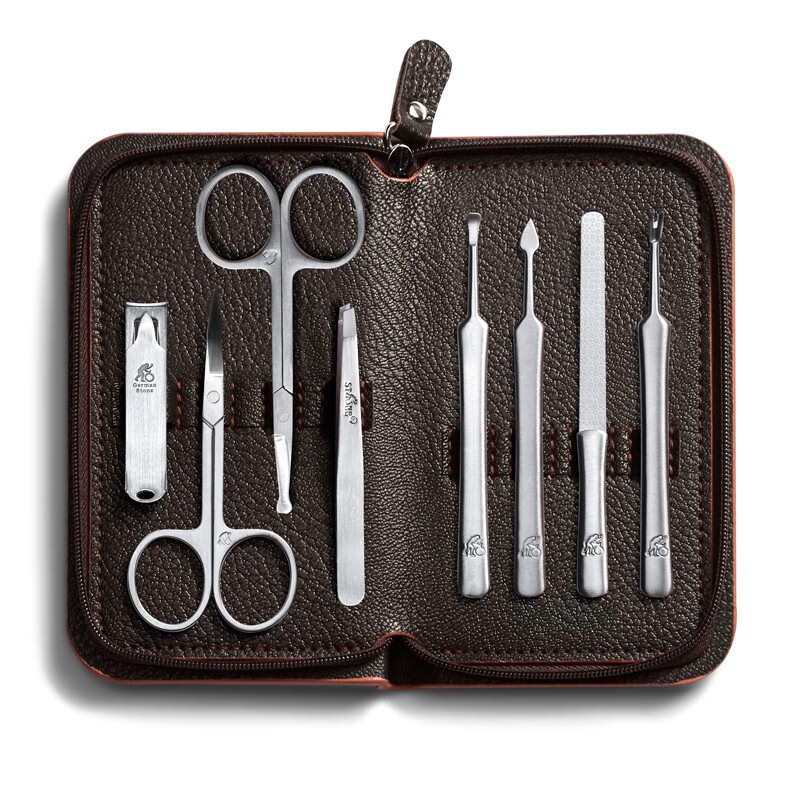 司顿 修容美甲商务8件套STR070B