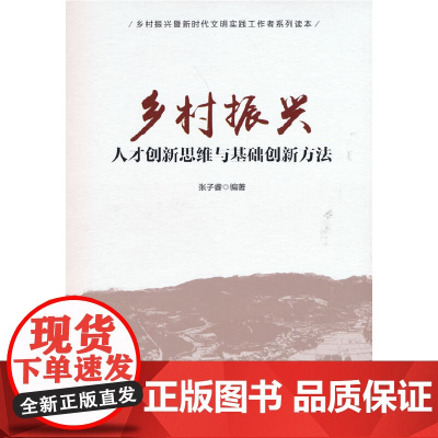 乡村振兴人才创新思维与基础创新方法 张子睿 民主与建设出版社 正版书籍