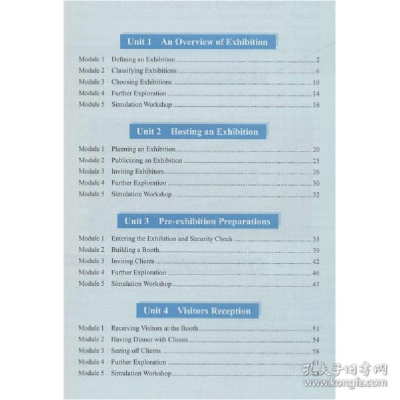 正版新书]靠前会展英语(视听说)教程 大中专文科专业英语谢雨彤