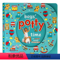 [正版]进口英文原版DK儿童书系列 男孩子上厕所时间 Boys' Potty Time 宝宝行为习惯养成 轻松学会生