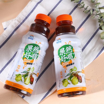太峙山 啤特果汁鲜果果汁饮品 500ml*6瓶 甘肃特产 啤特果梨汁