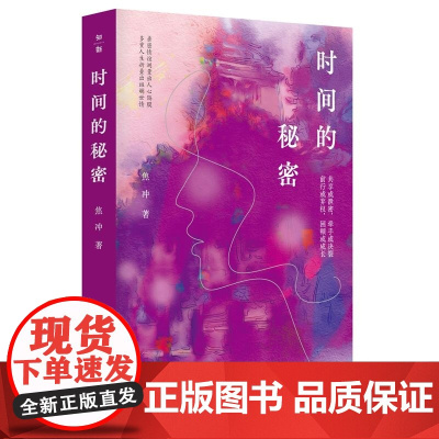 时间的秘密 焦冲著 广西师大出版社 亲密情谊测量出人心隔膜 多重人生折叠出斑斓世情 现当代文学小说