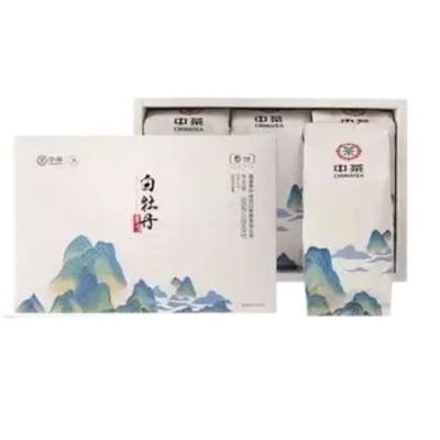 中茶白茶福鼎白茶一级白茶白牡丹礼盒300g中粮茶叶年货礼盒礼盒300g（3袋）