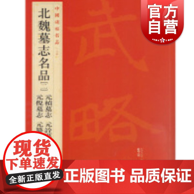 中国碑帖名品34·北魏墓志名品(二)上海书画出版社
