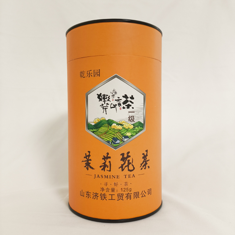 乾乐园 一级茉莉花茶 125g 桶