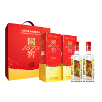 泸州老窖 国窖1573 手握星辰 52度500ml*2瓶 礼盒装 浓香型白酒