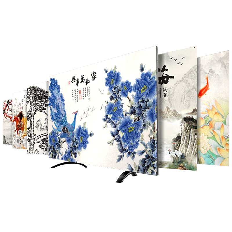京城派 电视罩防尘罩套简约现代曲面电视机罩挂式液晶客厅55英寸40英寸盖布 其他款式 40-43寸(102*65cm)