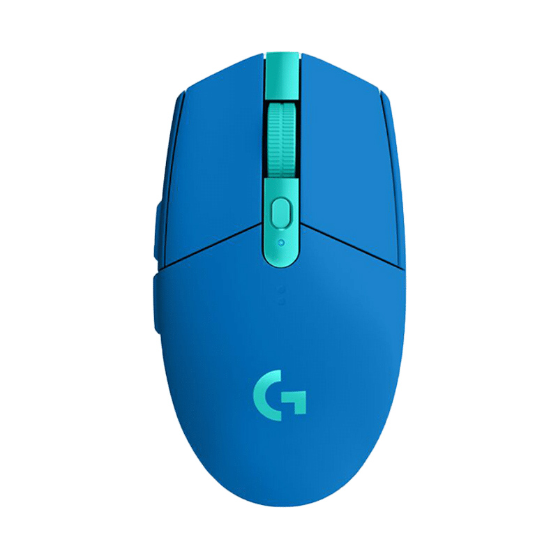 罗技(Logitech)G304电竞游戏无线鼠标USB接收台式机笔记本电脑通用正品原装便携绝地求生神器吃鸡宏APEX蓝色