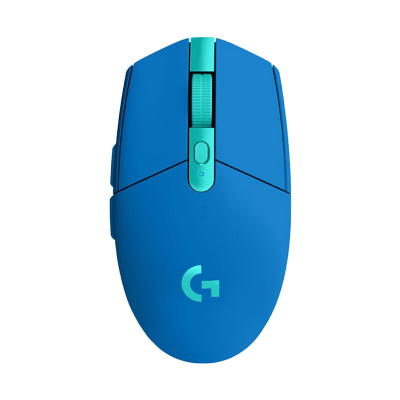 罗技(Logitech)G304电竞游戏无线鼠标USB接收台式机笔记本电脑通用正品原装便携绝地求生神器吃鸡宏APEX蓝色