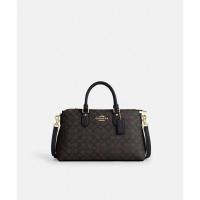 COACH2025新款女包经典图案George Satchel 腋下包 标志老花