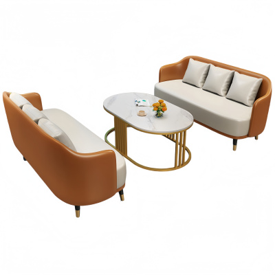 悦兴诚会客沙发170*62*75cm(3+3+茶几)套