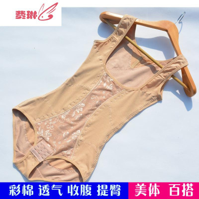 新款塑身衣连体束身束腰收腹提臀女紧身显瘦美体塑形内衣费琳塑身衣