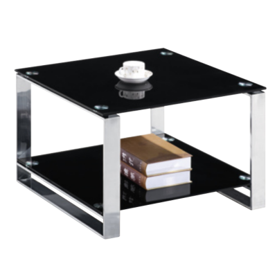 首指(SZ)办公方茶几 /C11# 方黑玻
