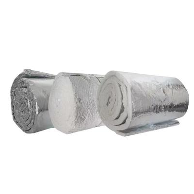 铁工邦 陶瓷纤维毯防火棉保温防寒棉 0.61米*15米*10mm双面铝箔 卷
