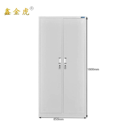 鑫金虎衣柜员工存包柜两门 850*420*1800mm