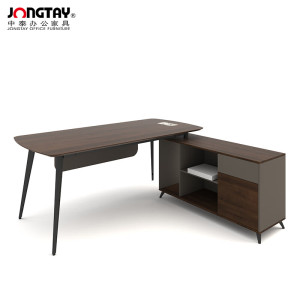中泰(jongtay)现代办公桌老板经理主管桌1.6米班桌板式办公家具 J-JFBG160