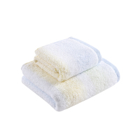 梦洁家纺 幻彩流年系列纯棉毛巾礼盒 一方一面(蓝) 34*70cm 34*34cm