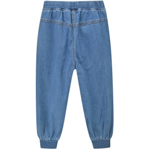 [1件3折]铅笔俱乐部童装2025冬装新款男童长裤中大童双层加绒牛仔裤儿童保暖裤