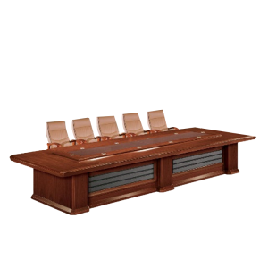 大央会议桌H-60819 6000W*2000D*760H 办公家具会议桌长方形大型长桌简约现代会议室洽谈桌