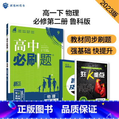 [高一下]物理 必修第二册 鲁教版 高中通用 [正版]2024高中必刷题数学物理化学生物必修一人教版数学必修12RJ必修