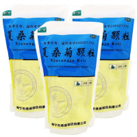 共54袋]健之佳 夏桑菊颗粒10克*18袋*3大袋风热感冒 清热解毒 咽喉红肿 咽痛 目赤头痛 头晕耳鸣