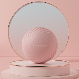 YOTTOY 筋膜球按摩球足底腰脚底背部肌肉放松肩颈膜花生球瑜伽健身足弓球 小扇贝筋膜球 AM23Q04