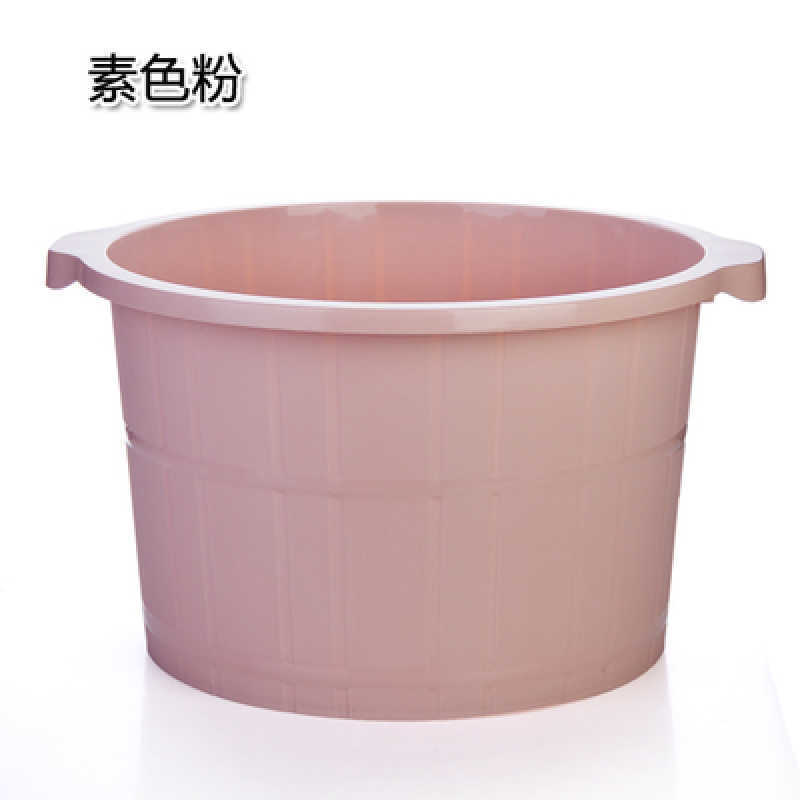 家用塑料加厚足浴盆洗脚桶带按摩泡脚桶大号加高洗脚盆足浴桶脚盆波迷娜BOMINA