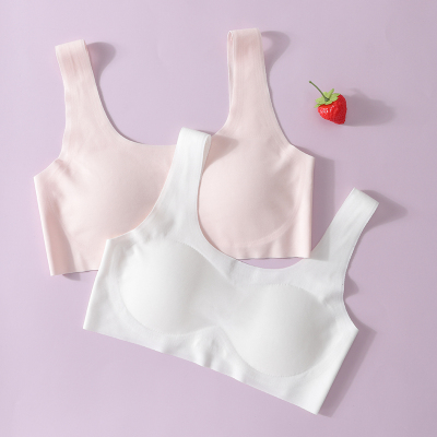 盛世尼曼少女内衣发育期无痕女童文胸大童内穿小背心莫代尔高中初中小学生胸罩
