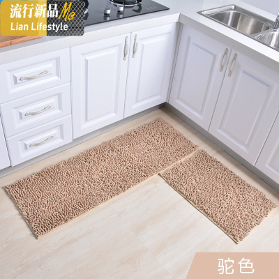 厨房地垫防滑防油垫子脚垫长条长方形阳台垫卧室口吸水家用 三维工匠地毯