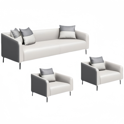 依韵珂办公沙发1+1+3套