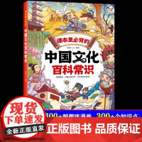 中国文化百科常识 课本里必背的知识百科文学国学常识漫画版青少年课外读物 孩子课外兴趣读物 更好的了解中国的百科常识蓝皮猫