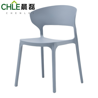 晨磊 塑料椅 浅蓝色(52cm) 把