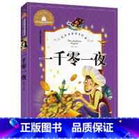 世界经典 [正版]一千零一夜注音版儿童故事书书籍带拼音版全集小学生二三年级1001夜童话图书 一年级课外阅读书拼音版绘本