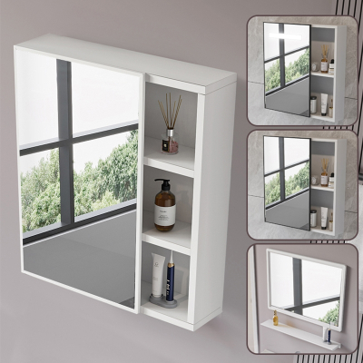  藤印象浴室简约挂墙式太空铝智能镜柜单独厕所壁挂收纳梳妆储物镜子