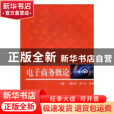 正版 电子商务概论 戴沅均,高立兵,陆春文主编 湖南师范大学出