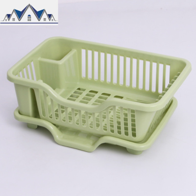 创意厨房放碗架沥水架置物架 塑料收纳架餐具架子碗筷收纳盒碗柜 三维工匠