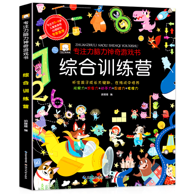 醉染图书综合训练营/专注力脑力游戏书9787571204952