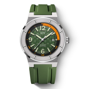 [大黄蜂]瑞士I&W CARNIVAL品牌手表全自动机械表男表新品防水橡胶带亮色时尚轻奢表小众设计个性腕表618G