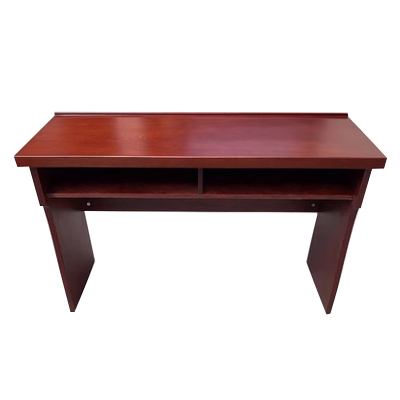 铭威盾会议桌双人条桌培训移动小型长方形桌现代简约会议室条形桌1.2米红胡桃密度板贴木皮