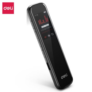 得力(deli)75613录音笔10级高清降噪1.14英寸LCD显示屏64G