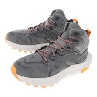 Hoka One One高帮防水徒步鞋男女款GTX防滑耐磨户外登山靴城堡岩灰