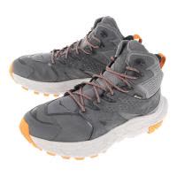 Hoka One One高帮防水徒步鞋男女款GTX防滑耐磨户外登山靴城堡岩灰