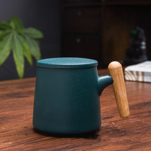 梵澜狸茶水分离陶瓷茶杯T87 个