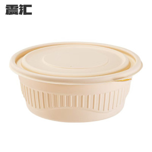 一次性可降解餐盒 圆碗800ml 300套/箱