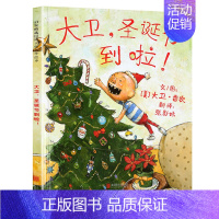 [正版]大卫圣诞节到啦绘本1单本一年级二年级适用儿童故事书系列阅读6-8岁图画不可以上学去了记全套平装原版简装软壳英文3